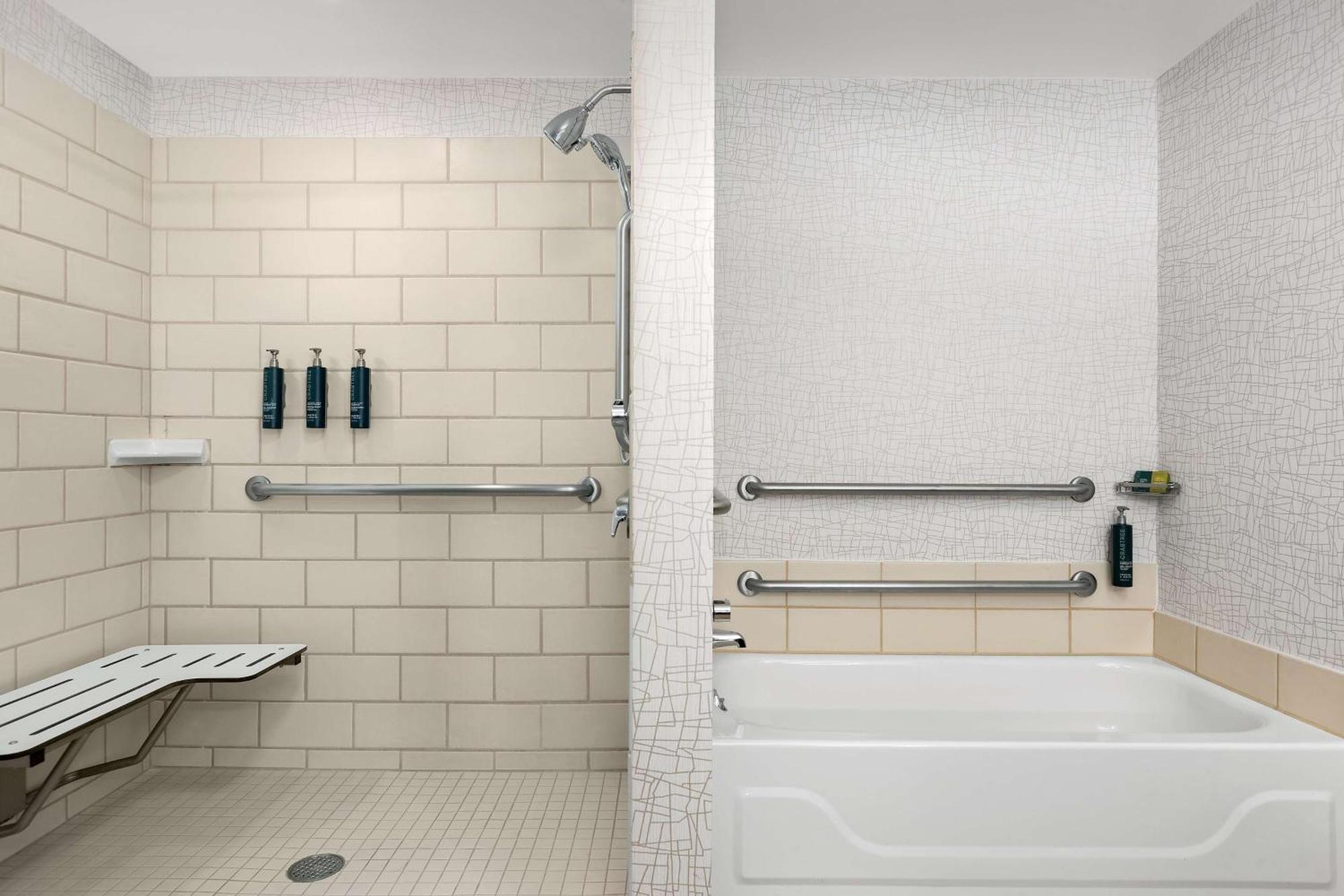 King Room Shower Hearing Accessible